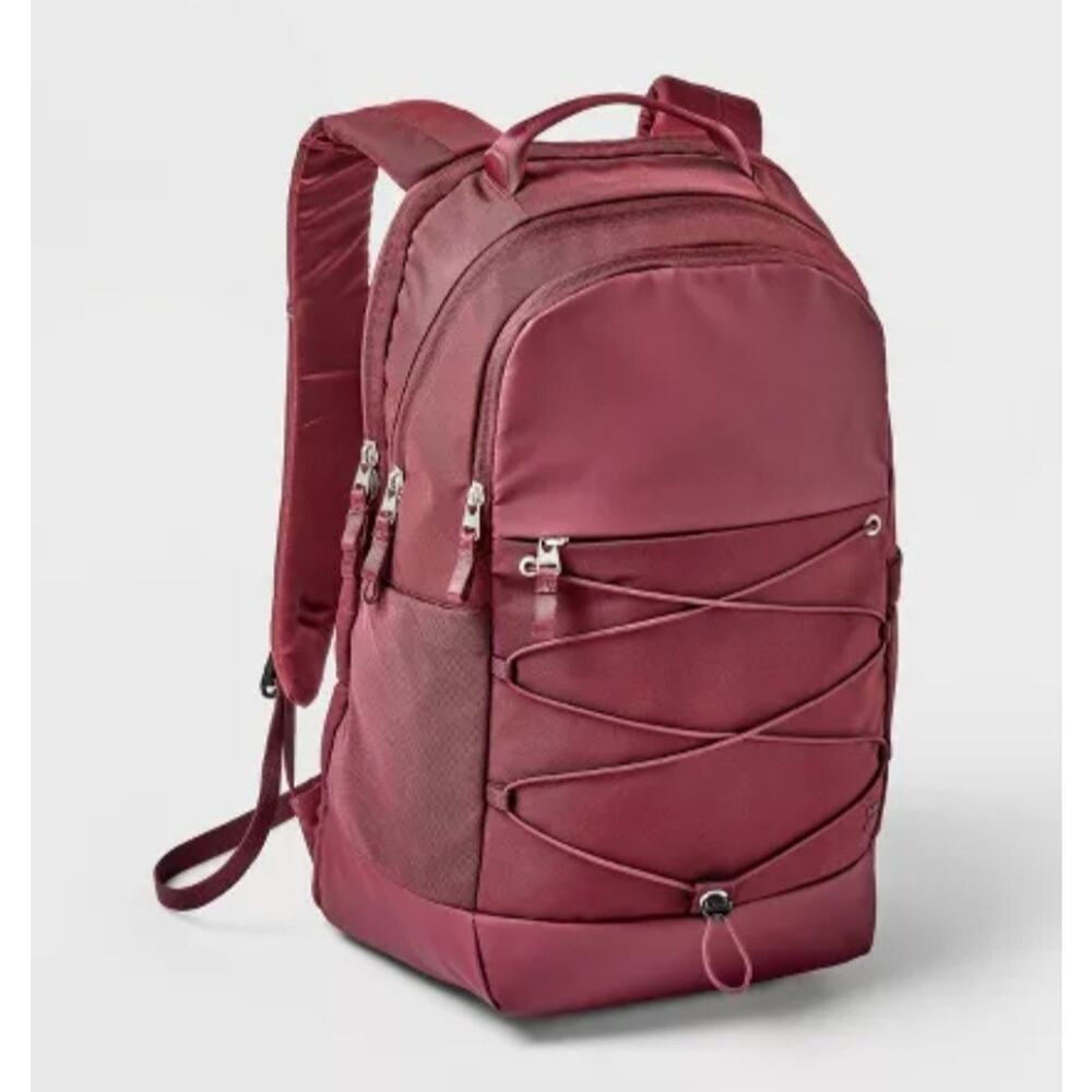 21L Sporty Backpack - All In Motion Maroon: Elementary School Water-Resistant
